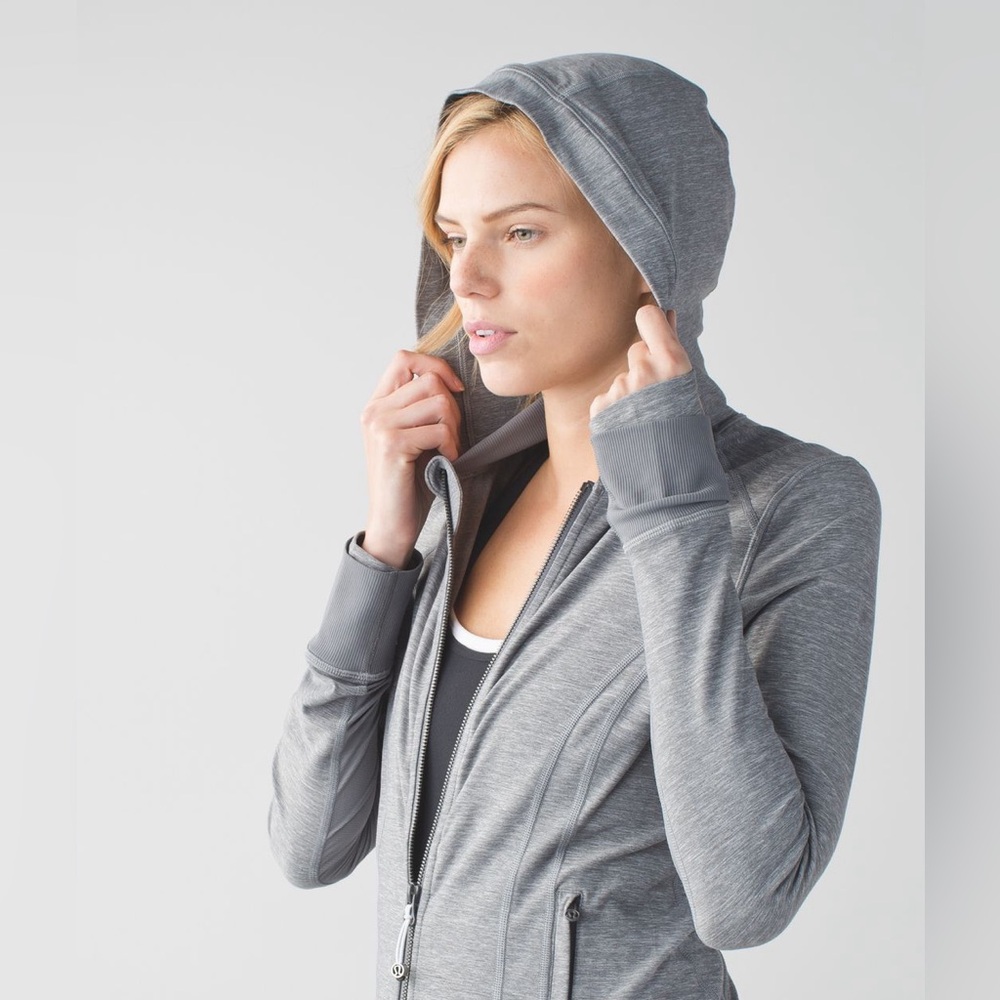 Lululemon Jacket Heathered Slate Size 4